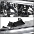Chevy Silverado Avalanche 1st Gen Headlight Lamps With Clear Corner Chrome Housing