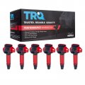 Trq Performance 6 Piece Premium High Ignition Coil Kit Set For Ford Lincoln V6 3 5l Turbo Models Only 