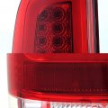 Akkon For 1997-2003 Ford F150 99-07 F250 F350 F450 F550 Superduty Led Tube Red Tail Lights Brake Lamps Lh Rh Pair 