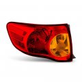 Driver Side Oe-style Outer Body Red Lens Left Tail Light Lamp Assembly For 2009-2010 Toyota Corolla 