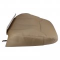 Autokay Driver Passenger Perforated Seat Covers Tan Ford F150 Lariat 2001-2003 Front Car For And Bottom Seats