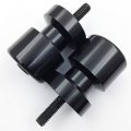 Httmt For R1 Yzf-r1 1998-2013 R6 Yzf-r6 Aprilia Dorsoduro 750 2008-2009 Flat Swingarm Spools No Logo 6mm Thread Black P N