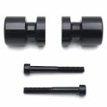 Httmt For R1 Yzf-r1 1998-2013 R6 Yzf-r6 Aprilia Dorsoduro 750 2008-2009 Flat Swingarm Spools No Logo 6mm Thread Black P N