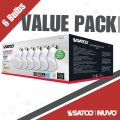 S11471 Br30 Led Reflector Bulbs 8 5 Watt 3000k Warm White 80 Cri Medium Base 120v Dimmable 24 Pack Of 6 Count Packets