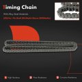 A-premium Engine Timing Chain Kit W Sprocket Tensioner Guide Compatible With Chevrolet Equinox 2018-2020 Malibu 2016-2020 Cruze