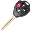 Ocpty 2x Uncut Keyless Entry Remote Control Key Fob Transmitter Replacement For Scion Xb Wagon For Toyota Rav4 Base Sport
