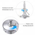 Uxcell Needle Valve Type Oil Cup M8x1 Thread 16ml Sight Gravity Drip Feed Oiler
