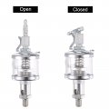 Uxcell Needle Valve Type Oil Cup M8x1 Thread 16ml Sight Gravity Drip Feed Oiler