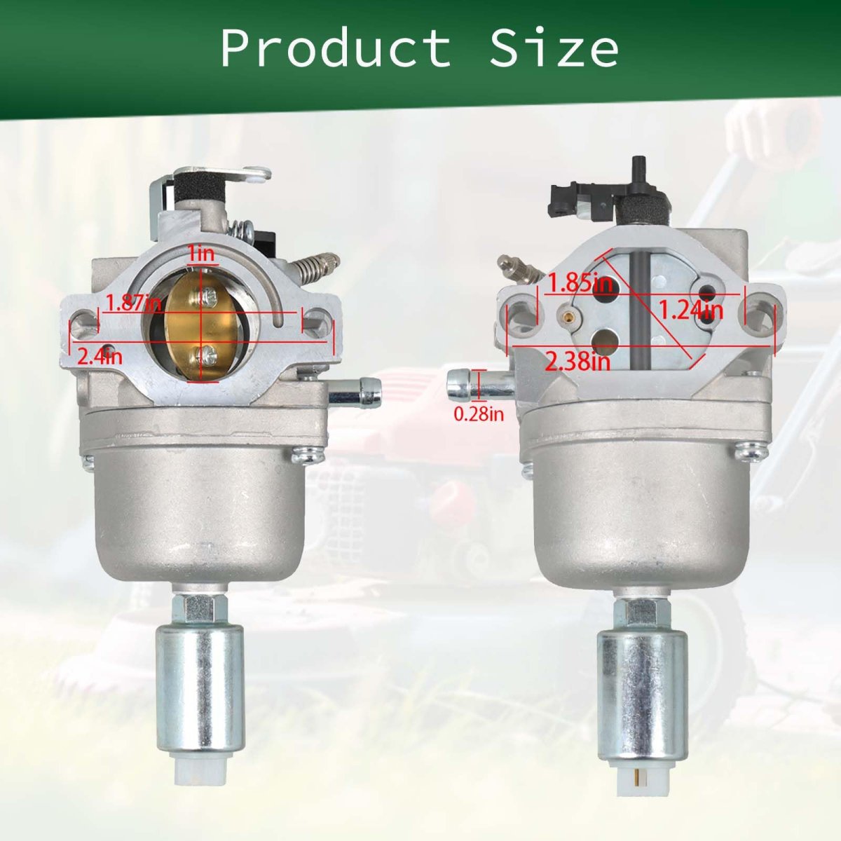 Mia11491 Carburetor Replacement For John Deere L100 L105 D100 D105 D110 La115 La125 Fits Briggs Stratton 17 5 To 19 5hp Engines