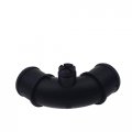 Kison Water Hose Pipe Elbow Connector With Bleeder Screw 2-way For Mini R50 R52 Cooper 17127515487 17 12 7 515 487