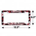 Chicago Blackhawks Camo License Plate Tag Frame