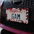 Chicago Blackhawks Camo License Plate Tag Frame