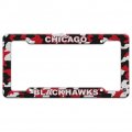 Chicago Blackhawks Camo License Plate Tag Frame