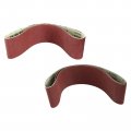 Uxcell 4-inch X 36-inch Aluminum Oxide Sanding Belt 80 120 Grits Lapped Joint 4pcs