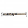 Uxcell Reduced Shank Twist Drill Bits 13mm High Speed Steel 4341 With 10mm 3 8 For Stainless Alloy Metal Plastic Wood
