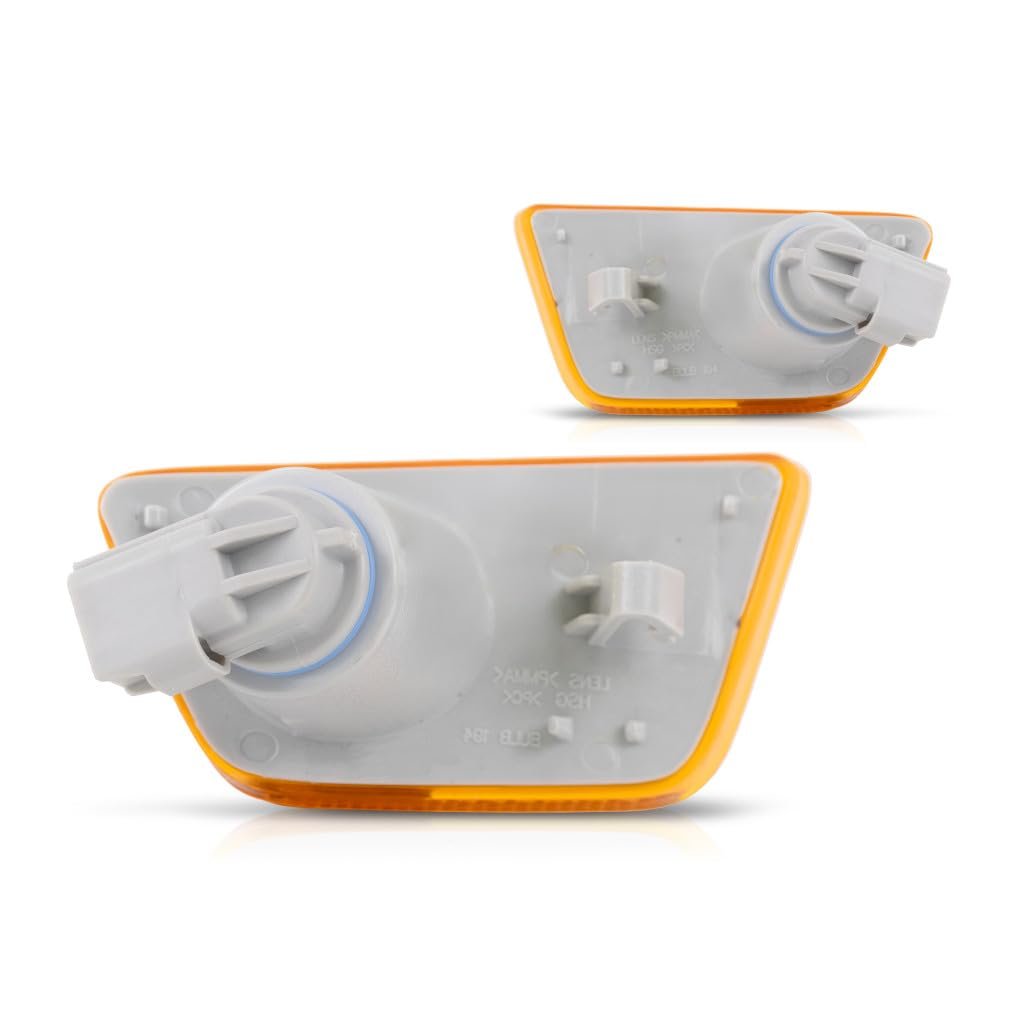 Front Side Marker Lights For Chevy Cruze Limited 2016 Driver And Passenger Pair Amber Lens Replaces Gm2551198 Gm2550198