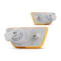 Front Side Marker Lights For Chevy Cruze Limited 2016 Driver And Passenger Pair Amber Lens Replaces Gm2551198 Gm2550198