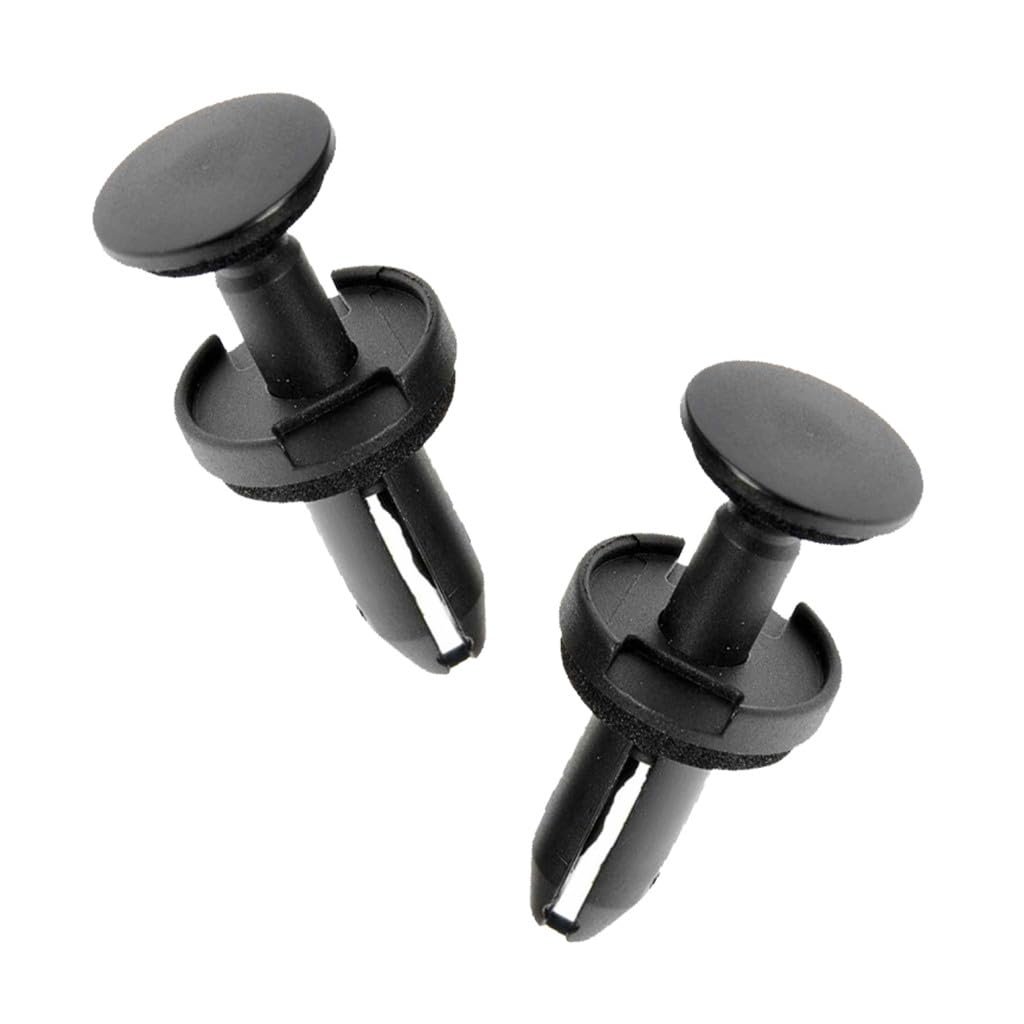 Bumper Retainers For Dodge Viper 2003 2004 2005 2006 Black Nylon Exterior 0 63 In Head Diameter 1 Length 2 Pieces 4806240aa