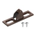 Sliding Door Keepers 2 4 X 0 67 Zinc Alloy Glass Lock Latch With Mounting Screw For Various Patio Brown 