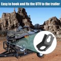 X Autohaux 4pcs Tie Down Brackets Hooks Accessories For Can Am Maverick Max X3 2017-2022 Bracket Hook