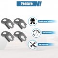 X Autohaux 4pcs Tie Down Brackets Hooks Accessories For Can Am Maverick Max X3 2017-2022 Bracket Hook
