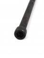 Uxcell M12x200mm 12 9 Alloy Steel Hex Socket Screws Partially Threaded Bolt Black 2pcs
