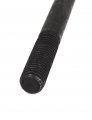 Uxcell M12x200mm 12 9 Alloy Steel Hex Socket Screws Partially Threaded Bolt Black 2pcs