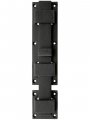 8 3 4 Cast Iron Shutter Bolt With Black Powder-coated Finish 