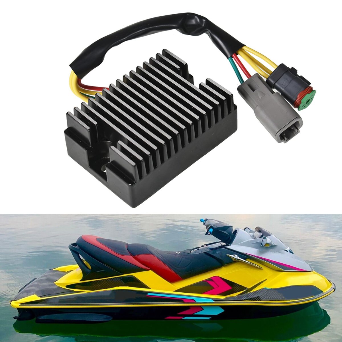 Rectifier Voltage Regulator Replacement For Rxp 155 2007 Gtx Wake 2003 To 215 2004 Rxt 2005 278001969 278001581