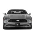 Ford Mustang Pony And Script 3d Logo Black Stainless Steel License Plate Official Licensed