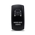 Ch4x4 Rocker Switch For Nissan Xterra 2nd Gen Hood Spot Lightz Symbol- White Led 
