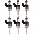 6 Holes Ocpty 6pcs Fuel Injectors Compatible For 2018-2019 Honda Odyssey 2016-2020 Pilot 2017-2019 Ridgeline Fj1372