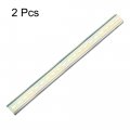 Uxcell 40cm X 35mm 6 5mm 0 8mm Thickness Metal Mounting Straight Edge Guide Din Rail Bronze Tone 3pcs