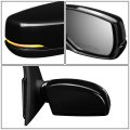 Auto Dynasty Ho1321274 Factory Style Passenger Right Side Mirror Manual Folding Power Adjust Heated Glass Turn Signal