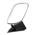 Passenger Side Door Mirror For Gmc C2500 1990 To 2000 Chrome Steel Manual Folding Adjust Non Heated Below Eyeline Replaces 