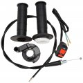 Hiaors 7 8 22mm Twist Throttle Cable Handle Kit For Predator 196cc 212cc 6 5hp Coleman Ct200u Ct200u-ex Bt200x Baja Warrior 