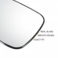 X Autohaux Car Rearview Left Driver Side Mirror Glass Replacement W Backing Plate Heated White For Honda Accord 2003-2007