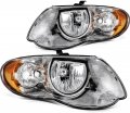 Aintier Automotive Headlight Assemblies Fit For Chrysler Town Country 05-07 Head Lamp Assya Compatible On Modles W 119 Long