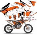 Team Racing Graphics Kit For Ktm 1998-2000 Sx Evolv 
