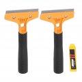 Blade Scraper Blades Scraping Tool 12pcs Ergonomic Design Full Cleaning Easy Replacement For Home