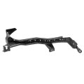Front Right Bumper Bracket For 2017-2023 Subaru Impreza Replacement Su1043116 57707fl20a Plastic Pp Black 