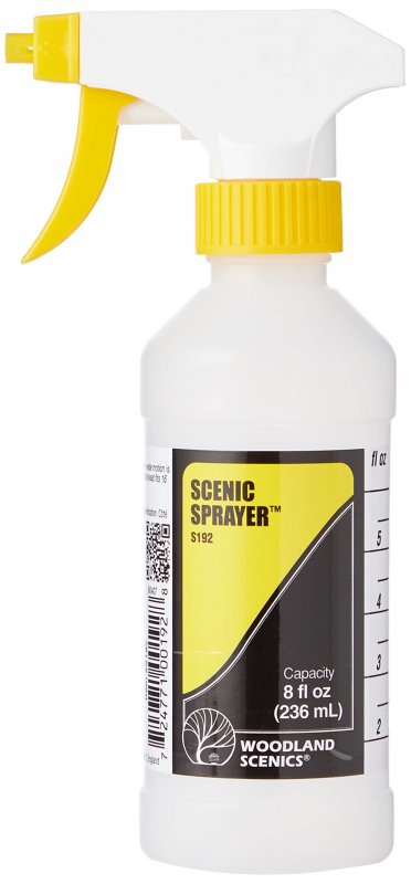 Scenic Sprayer Durable Plastic 8oz Bottle Woodland Scenics