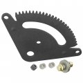 Caltric Selective Sector Gear Pinion With Bushings Compatible John Deere L107 L108 L110 L111
