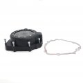 Hongk- Black Left Engine Stator Cover See Through Compatible With 2003-2006 Cbr 600rr W Gasket B01n2oi85h