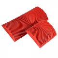 2pcs Large Small Wood Graining Pattern Rubber Diy Painting Tool For Wall Decorative Tools