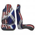 Uas American Flag And Scotland Scottish Front Car Seat Cover For Men Women 2 Pcs Automotives Vehicle Cover Cars Suv Pick-up