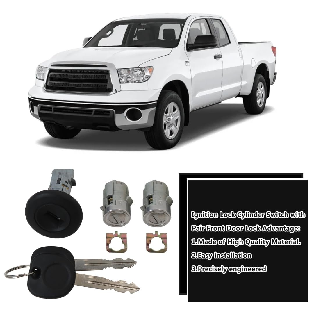 Ignition Switch Lock Cylinder Kit Fit For Chevy Silverado Suburban Tahoe 2003 2004 2005 2006 Replaces Part 707835 706592 598007