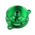 Lirun Cnc Aluminum Oil Filter Cap Cover Motorcycle For Kawasaki Kx450f 2006-2015 Klx450r 2008-2015 Green