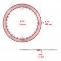 Caltric Clutch Disk Plates Kit Compatible With Honda Gl1800 Gl1800b Bagger Gold Wing 2018-2023