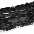 Ki1200207 Factory Style Front Bumper Grill Grille Assembly With Chrome Frame Compatible Sorento Lx L 2019-2020 Matte Black